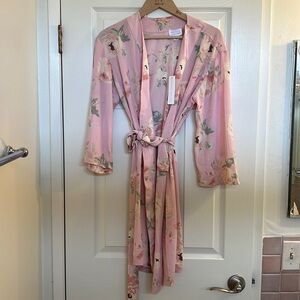 Morning Lavender Robe 100% Polyester